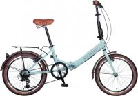 20" NOVATRACK  AURORA, мятный, Shimano 6 sp 20FAURORA6S.BL4