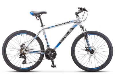 26&quot; Stels 2021 Navigator 500 MD F010  16&quot; Серебристо/Синий